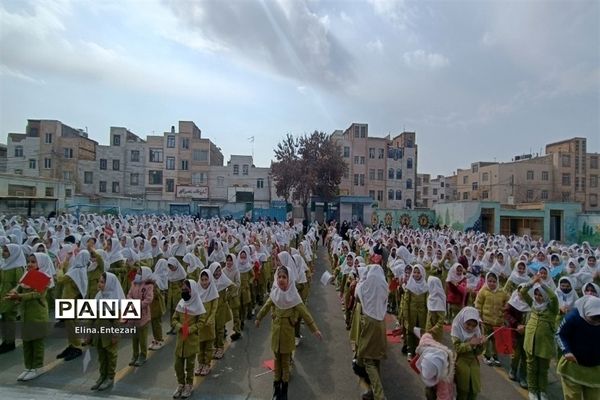 جشن اعیاد شعبانیه در مدارس پاکدشت