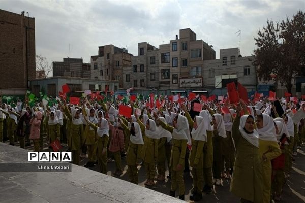 جشن اعیاد شعبانیه در مدارس پاکدشت