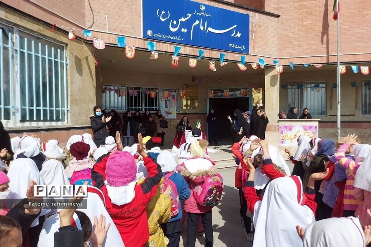 برگزاری جشن اعیاد شعبانیه در مدرسه امام حسین(ع) رودهن