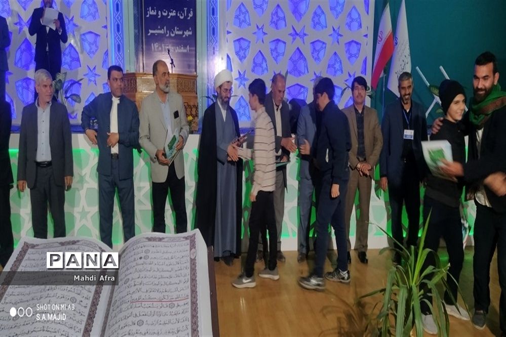 کسب 15 رتبه برتر در جشنواره قرآن،عترت و نماز قطب 1  توسط دانش‌آموزان بهبهانی