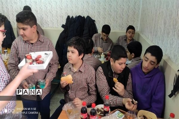 مسابقه پودمان غذا در دبیرستان شهید معمارزاده ناحیه 2 کرج