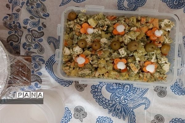 مسابقه پودمان غذا در دبیرستان شهید معمارزاده ناحیه 2 کرج