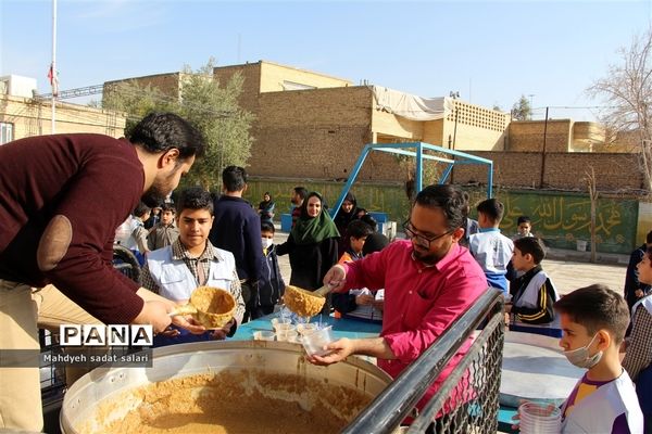 جشن اعیاد شعبانیه در دبستان پسرانه پاسدارن ناحیه یک یزد