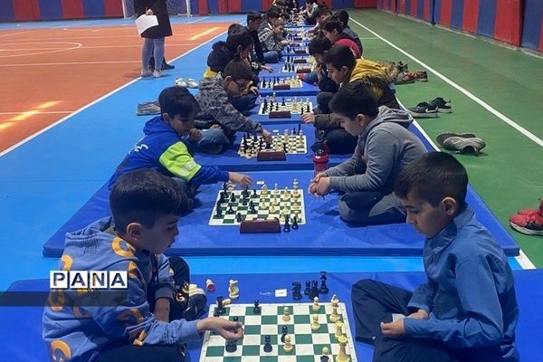 مسابقات شطرنج پسران ناحیه یک ری در سالن ورزشی علی‌ابن ابی‌طالب (ع) در شهرری