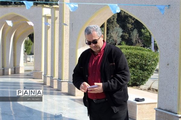 غبارروبی مزار شهدای گمنام گلوگاه در روز امور تربیتی