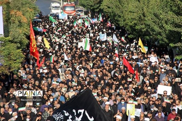راهپیمایی مردمی امت رسول‌الله(ص) در شهرستان اسلامشهر