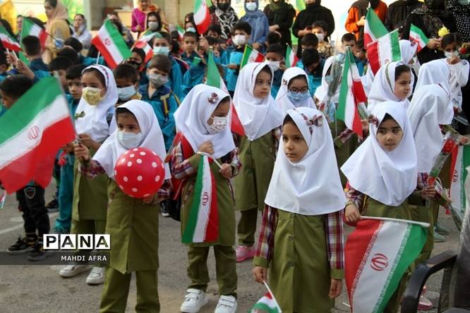 نواختن زنگ غنچههای حسینی در بهبهان