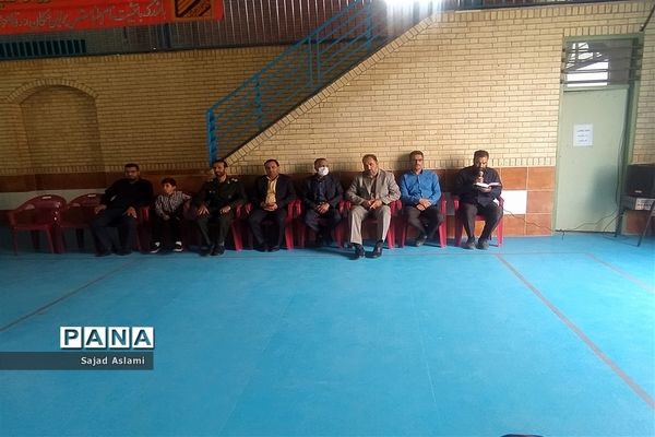 مشق مهر رزمایش کمک‌های مومنانه در شهرستان اقلید-فارس