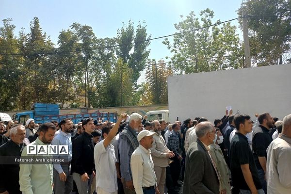 اعلام انزجار از آشوبگران وابسته به استکبار جهانی در شهرستان پاکدشت