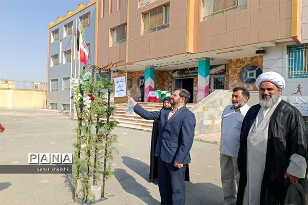 زنگ مهر و ایثار و مقاومت در آموزشگاه طلوع فجر ملارد