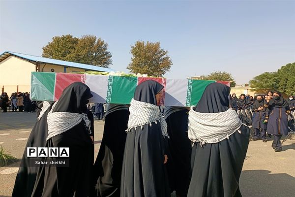 زنگ مهر و ایثار و مقاومت در آموزشگاه طلوع فجر ملارد