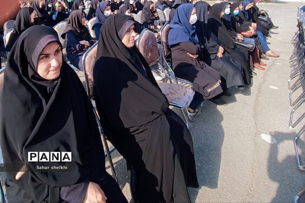 زنگ مهر و ایثار و مقاومت در آموزشگاه طلوع فجر ملارد