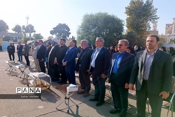 زنگ مهر و ایثار و مقاومت در آموزشگاه طلوع فجر ملارد