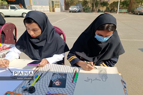 زنگ مهر و ایثار و مقاومت در آموزشگاه طلوع فجر ملارد