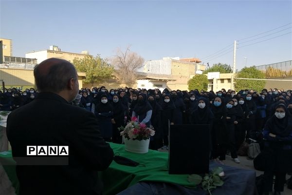 وداع با شهید گمنام در دبیرستان سروش