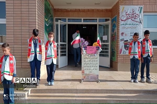 مراسم نمادین بازگشایی مدارس در شهرستان ورزنه-اصفهان