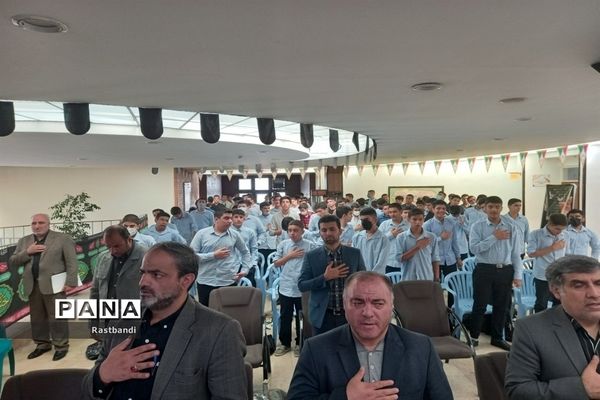 آیین بازگشایی مدارس و گرامیداشت هفته دفاع مقدس در هنرستان سپاه منطقه ۱۳