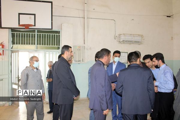 افتتاح زمین چمن دبیرستان دکتر شریعتی  بوشهر