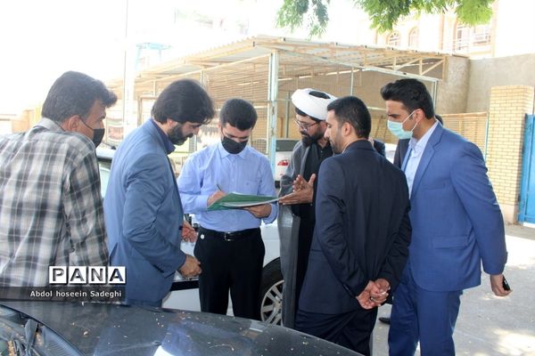 افتتاح زمین چمن دبیرستان دکتر شریعتی  بوشهر