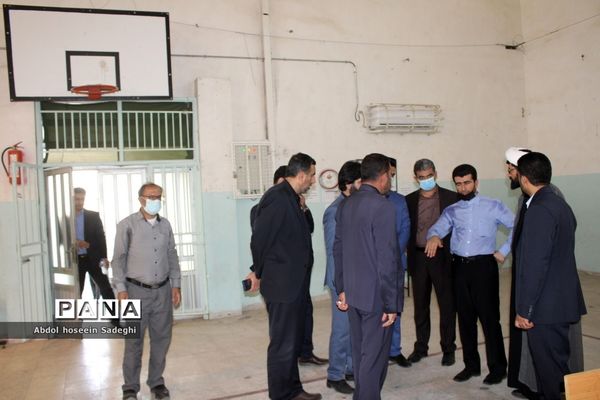 افتتاح زمین چمن دبیرستان دکتر شریعتی  بوشهر