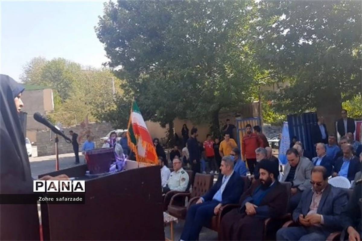 افتتاح زمین چمن شهید میریعقوبی در روستای سادات محله رودهن