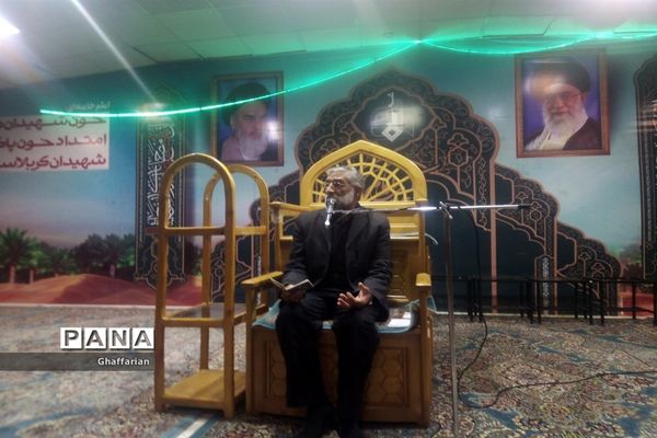 مراسم وداع با پیکر شهید مصطفی براتی