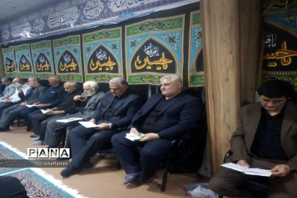 مراسم وداع با پیکر شهید مصطفی براتی