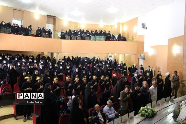 یادواره شهدای دانش‌آموز و فرهنگی در شهرستان خرم بید
