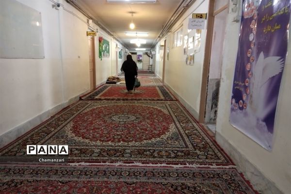 سومین روز طرح گام‌های عاشقی در دبیرستان پروین ناحیه ۴ مشهد