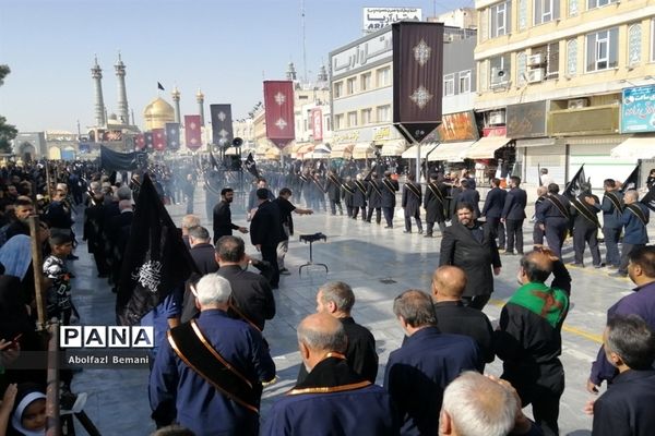 عزاداری مردم قم در سالروز شهادت امام رضا(ع)-1