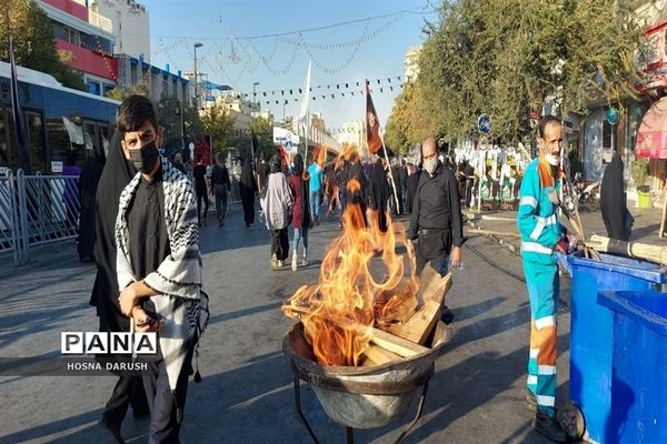 پذیرایی موکب‌ها در روز شهادت امام رضا علیه السلام