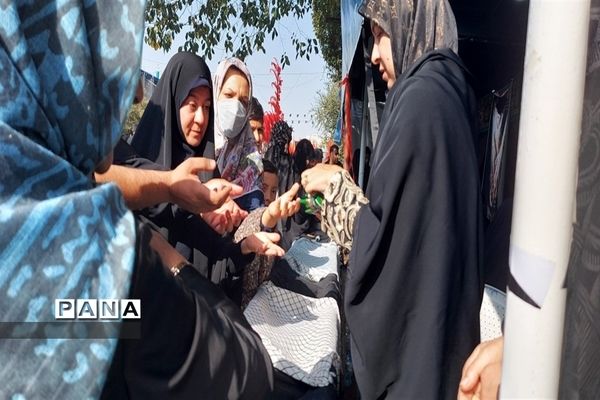 پذیرایی موکب‌ها در روز شهادت امام رضا علیه السلام