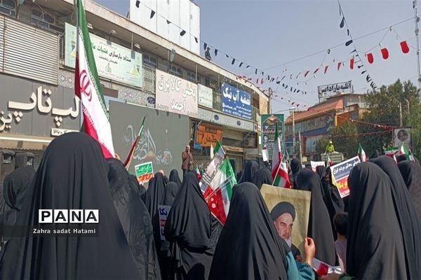 تجمع دختران و مادران انقلاب اسلامی در شهرستان پاکدشت