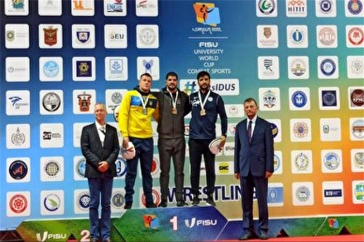 ‌تیم کشتی آزاد دانشجویان ایران با ۷ مدال طلا قهرمان شد