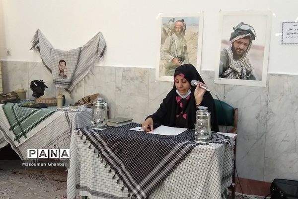 بزرگداشت هفته دفاع مقدس در هنرستان سیدالشهدا(ع)شهرری