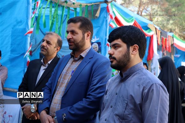 برگزاری اولین یادواره شهدای مدافع حرم در شهرستان اقلید