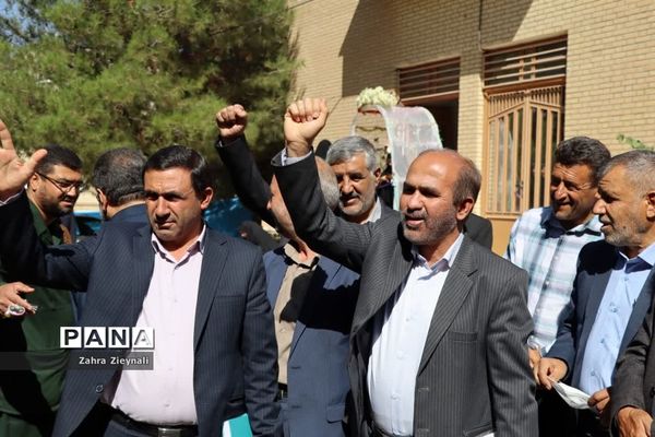 برگزاری اولین یادواره شهدای مدافع حرم در شهرستان اقلید