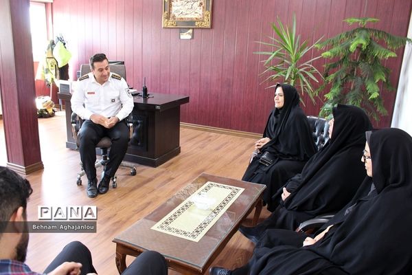 تجلیل و قدردانی از آتش‌نشانان زنجان
