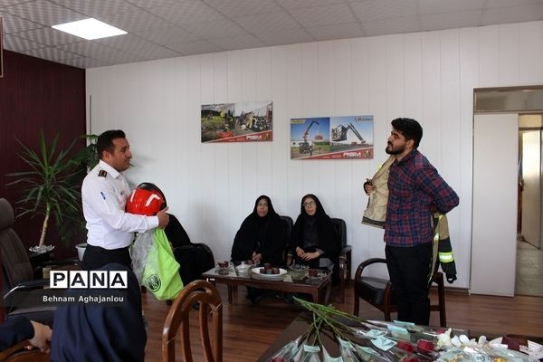 تجلیل و قدردانی از آتش‌نشانان زنجان