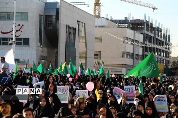 جشن بزرگ بیعت در مشهد مقدس