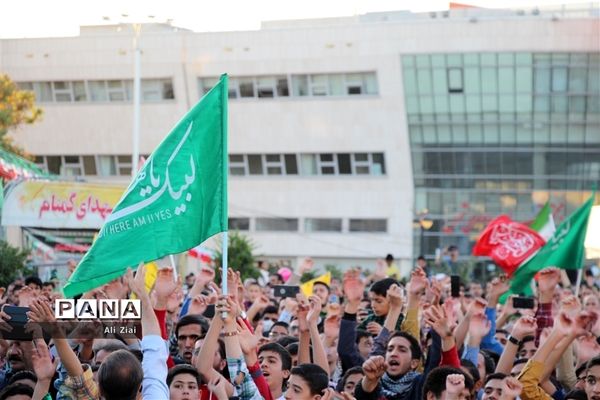 جشن بزرگ بیعت در مشهد مقدس