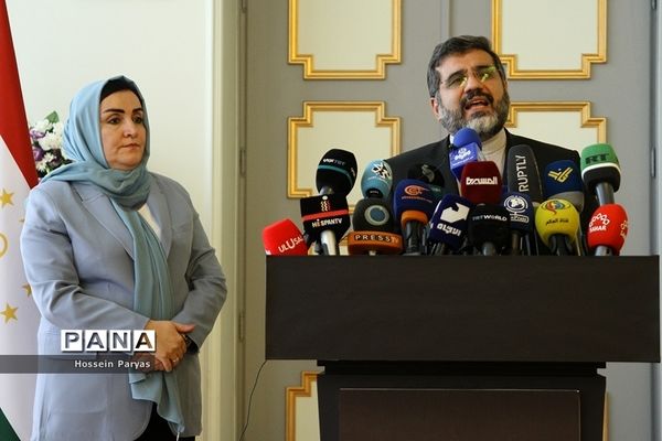 آیین امضای تفاهم‌نامه فرهنگی ایران و تاجیکستان