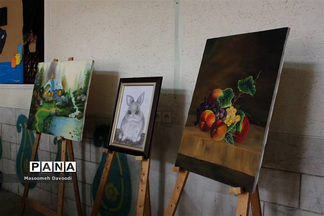 برپایی نمایشگاهی از فعالیتهای تابستانه کانون حضرت زینب (س) در شیراز