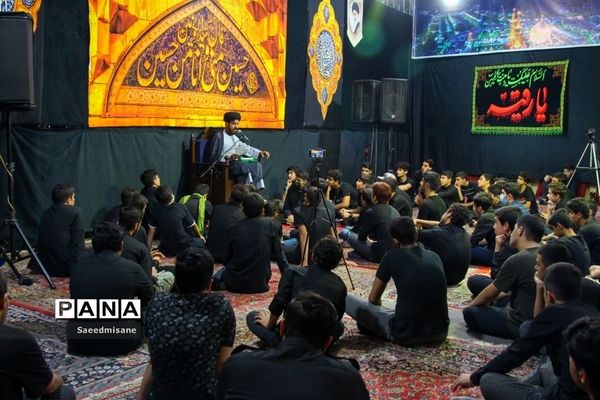 مراسم سوگواری شهادت امام حسن عسکری( ع)  هنرستان فنی شهدا