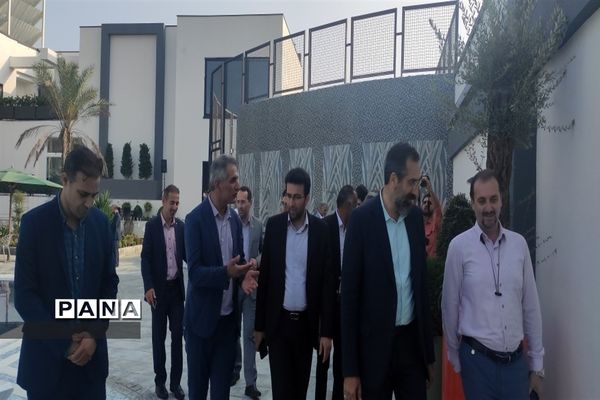 افتتاح استخر چهار فصل مجتمع تفریحی و توریستی دشت نور
