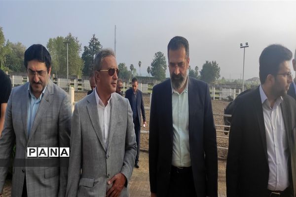 افتتاح استخر چهار فصل مجتمع تفریحی و توریستی دشت نور