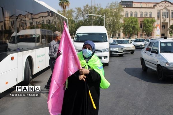 راهپیمایی مردم بوشهر و تجدید بیعت با آرمان‌های انقلاب اسلامی