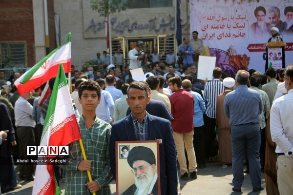 راهپیمایی مردم بوشهر و تجدید بیعت با آرمان‌های انقلاب اسلامی