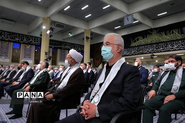 دیدار دست‌اندرکاران دومین کنگره شهدای ورزشکار با رهبر معظم انقلاب