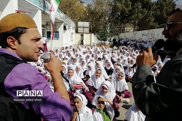 برگزاری طرح «نماز نور چشم» در دبستان حضرت زهرا(س) رودهن